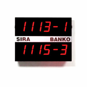 6 Karakter 7 Segment SMD WiFi 2 Satır Anapanel