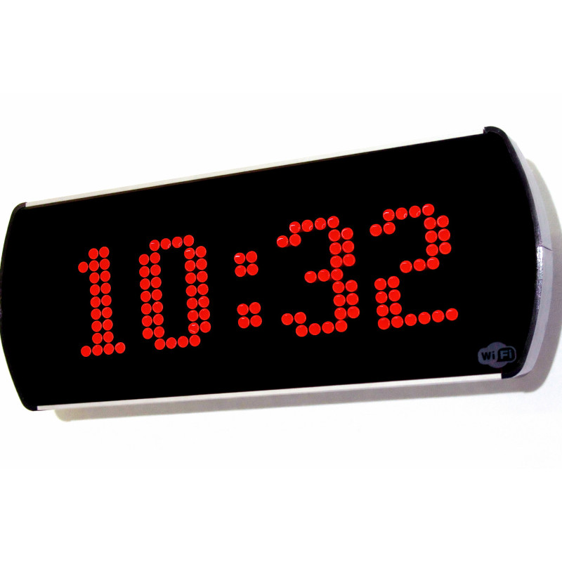 Q-smart Curwe Wifi İnternet Saati - Merkezi Dijital Saat - Görsel 2