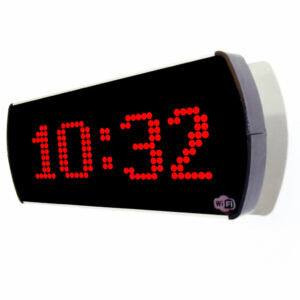 Q-smart Curwe Wifi İnternet Saati - Merkezi Dijital Saat