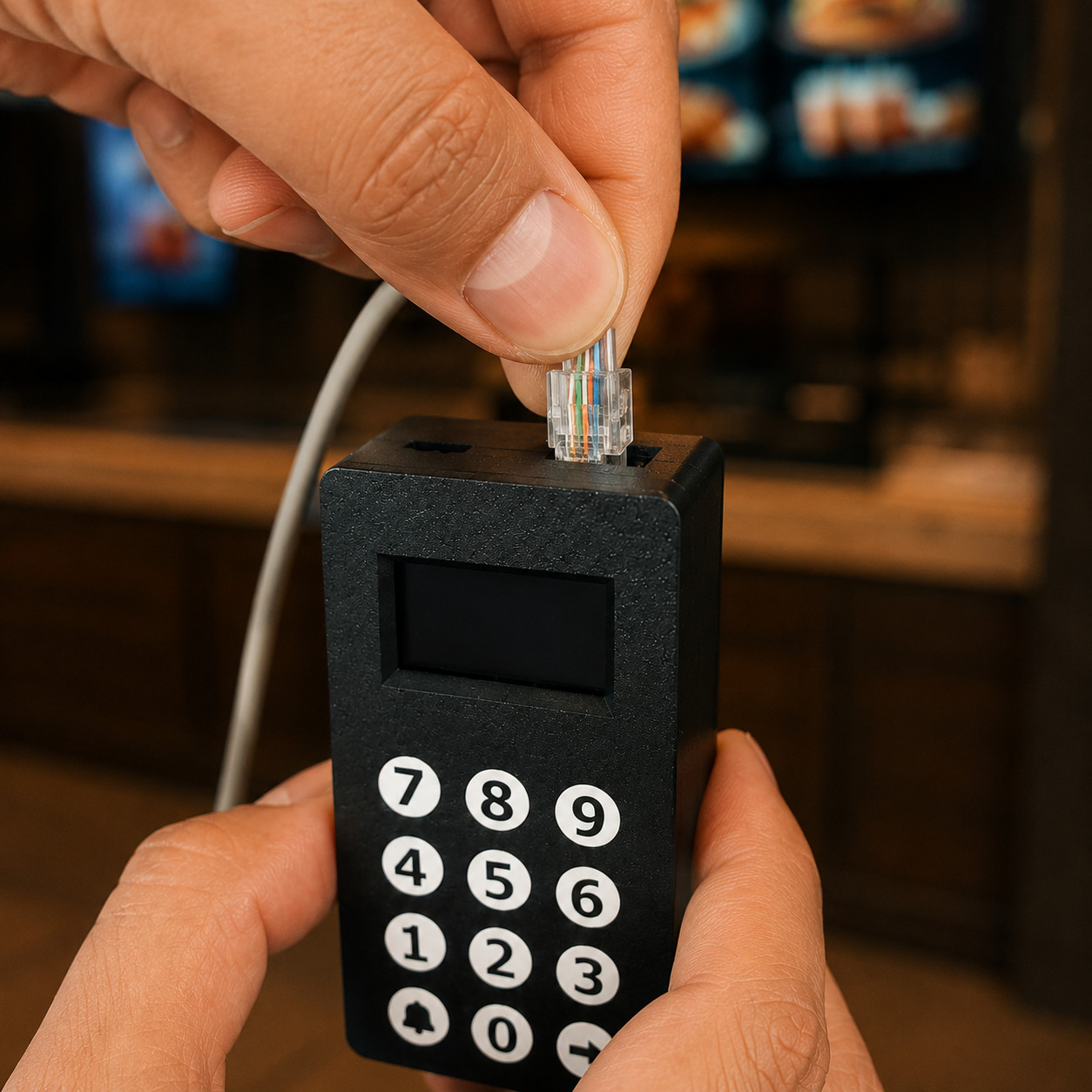 Node Pro sipariş çağrı sistemi LED ve TV ekran destekli